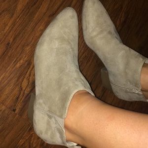 Suede Booties